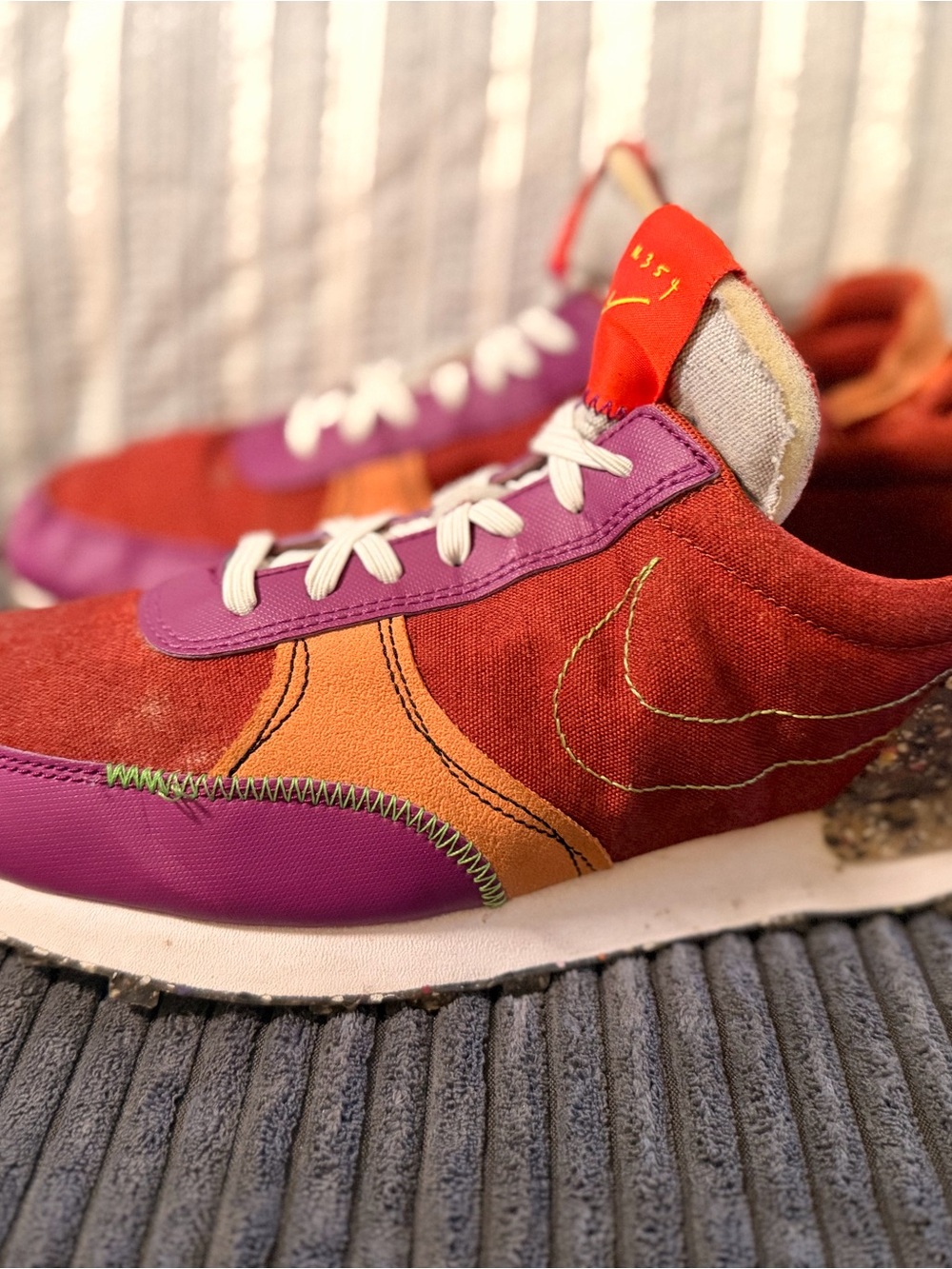 Nike Daybreak Type N.354 "Rugged Orange / Monarch" M9